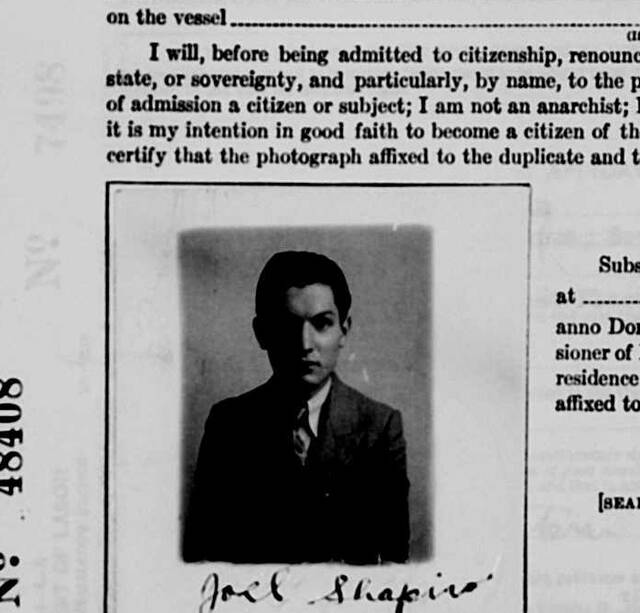 Verified crop of Joel, age 20, 1933