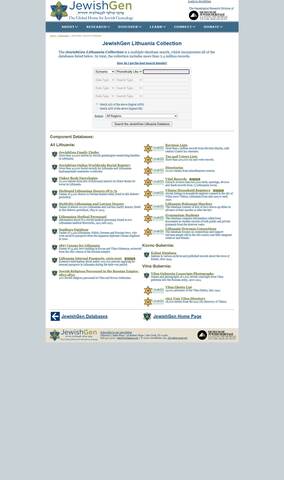 Original: jewishgen lithuania database